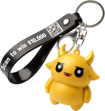 Golden Lucky Little Devil charm