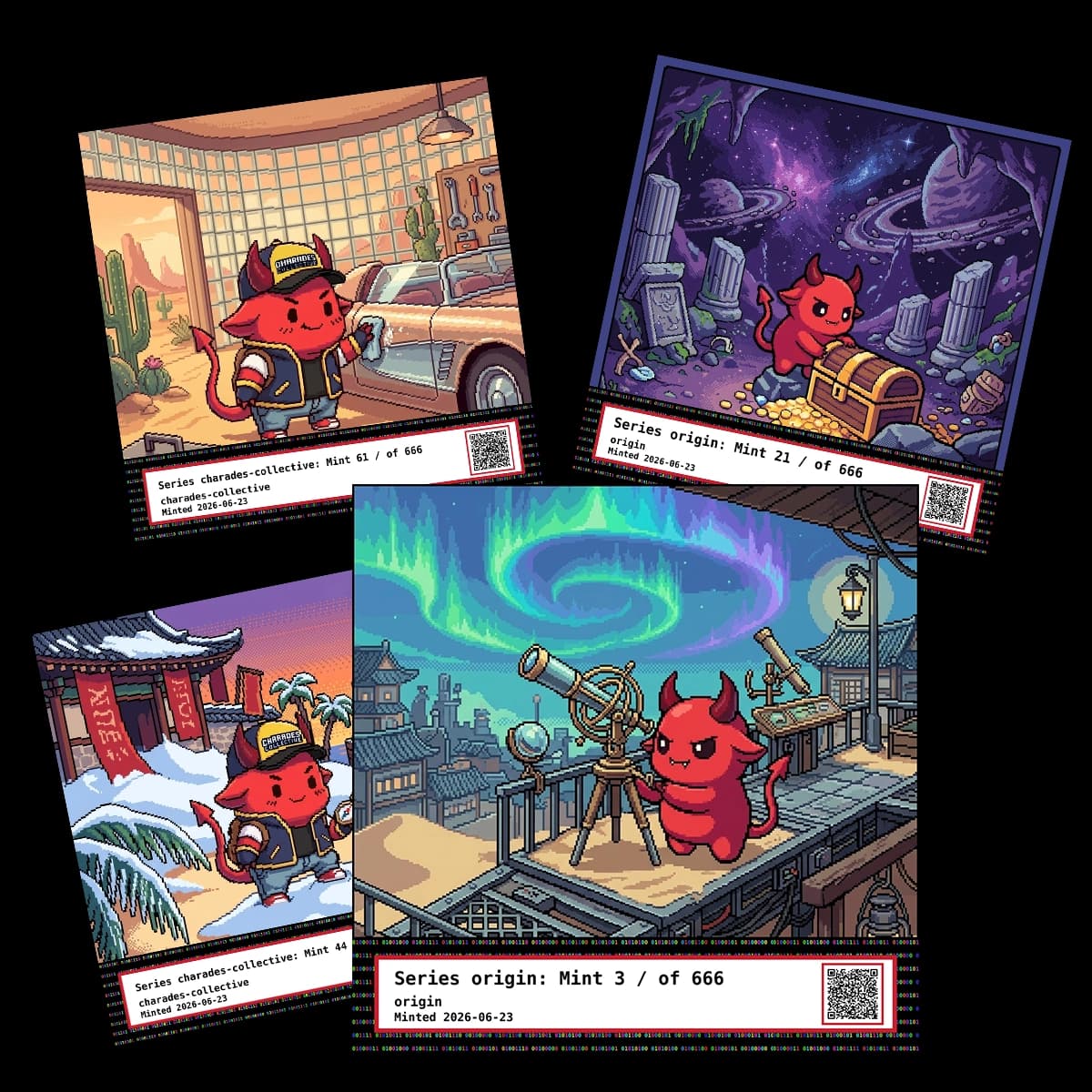 Lucky Little Devil NFT digital collectibles